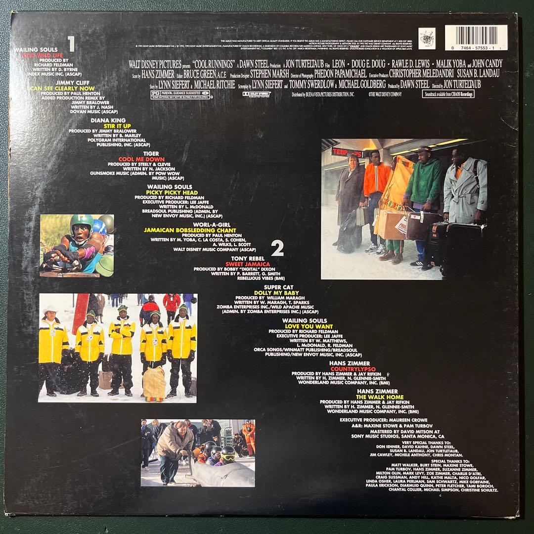 COOL RUNNINGS サウンドトラック US盤