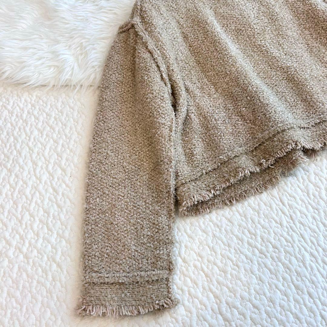 美品♡ウィムガゼット　ニットTWEEDYジャケット　25年SS フリー