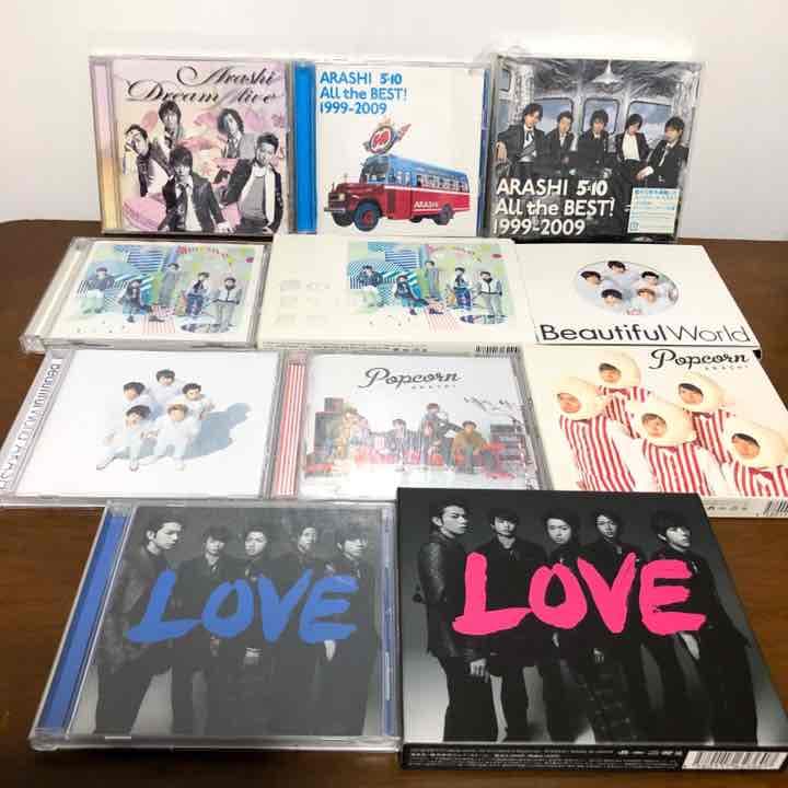 嵐 CD アルバム バラ売り可能