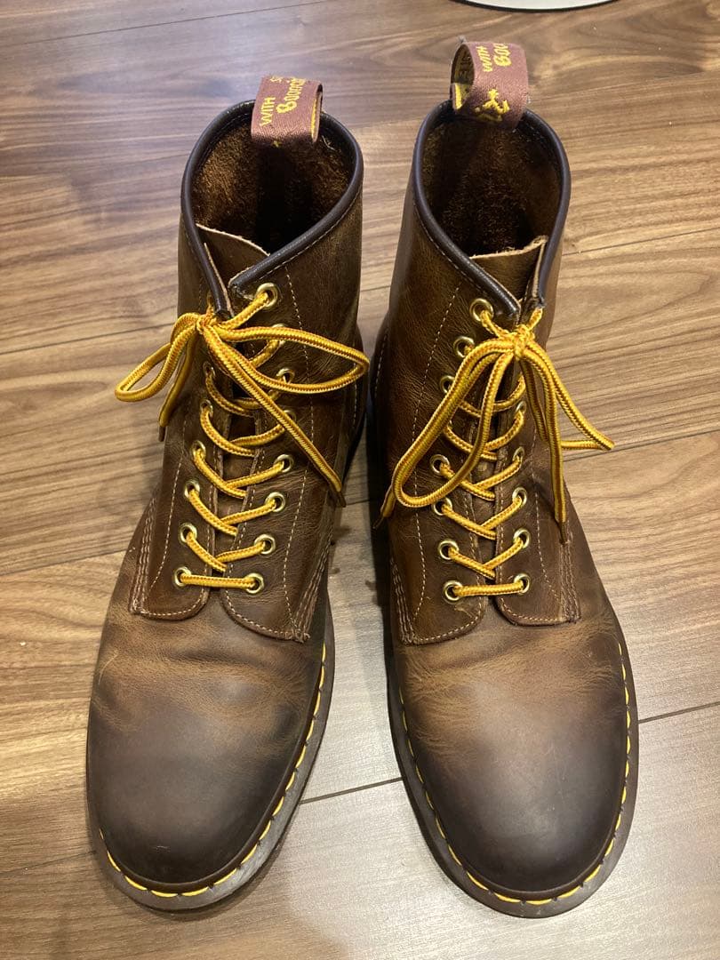 リ*☆様 Dr. Martens ブラウン ヌバック　ブーツ　UK10 ドクター