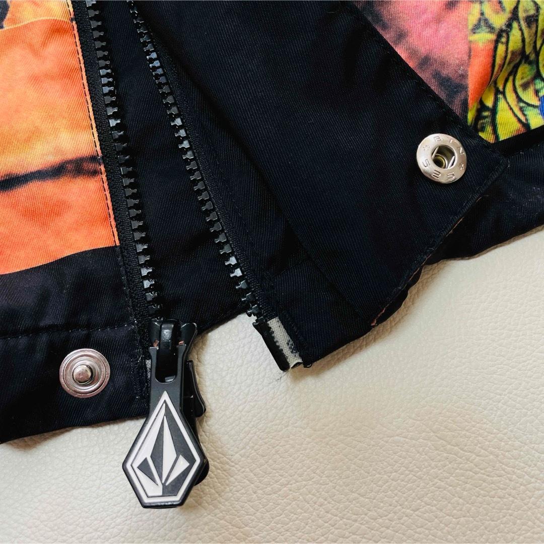 6734 ボルコム　ジャケット　スノボウェア　メンズ　ボーダー　アニマル柄