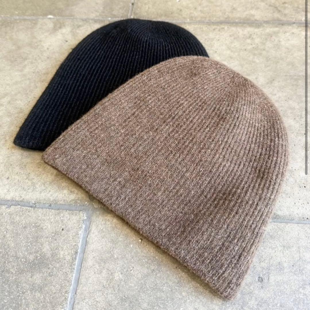 Soft Knit Beanie TODAYFUL ブラウン