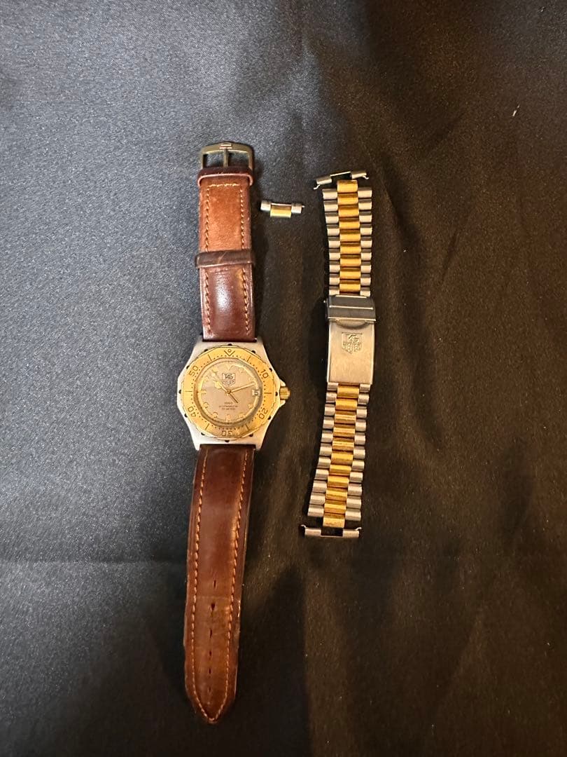 TAG HEUER 3000 プロフェッショナル 200m 純正革＆ブレス付