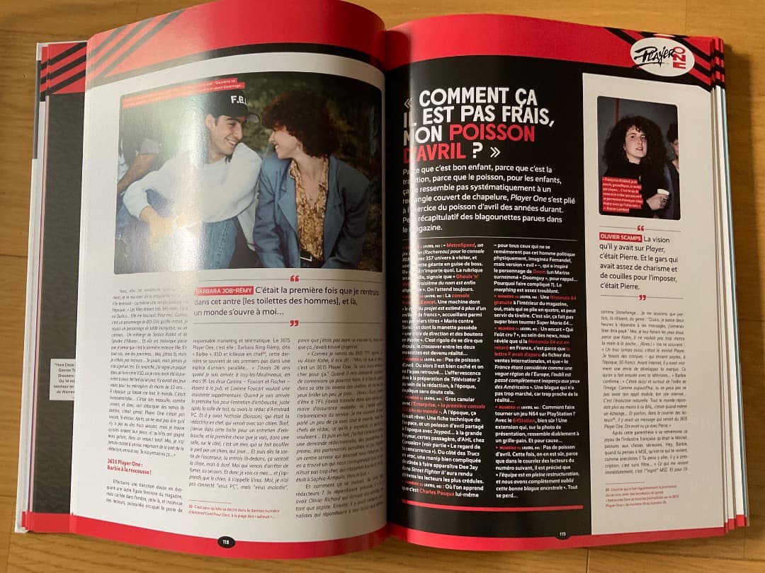 PLAYER ONE フランス語 テレビゲーム雑誌 MEMORIAL