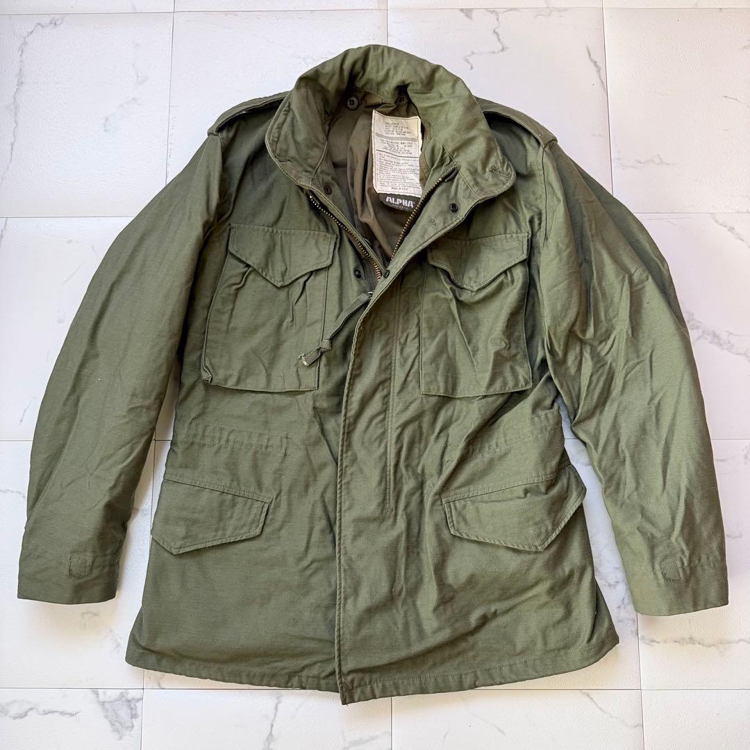 まさと 　USA製 ALPHA アルファ M-65 フィールドジャケット
