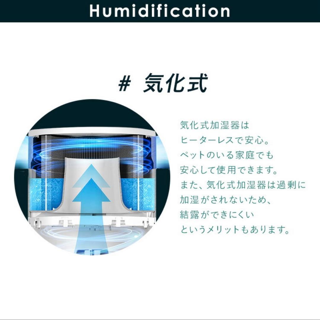 （新品未使用）加湿空気清浄機 10畳 KAP-SH201-W ホワイト