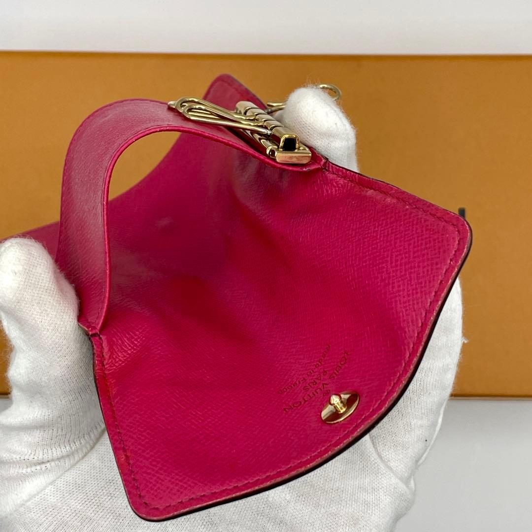 ルイヴィトン マルチカラー ミュルティクレ4 キーケース 4連 ブラック