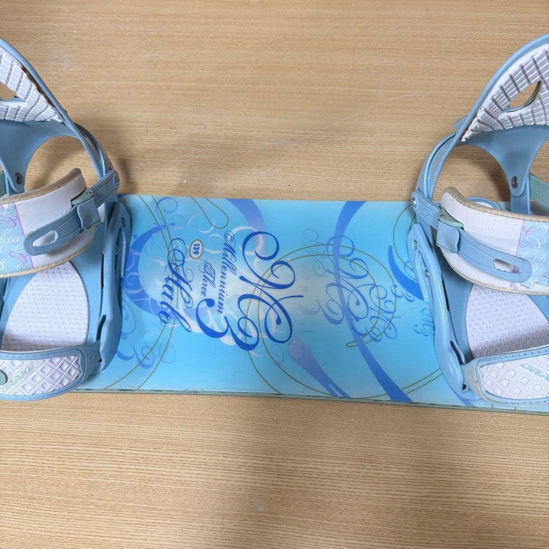 M3 DRAKE 初心者おすすめ　レディーススノーボード　2点セット 139cm