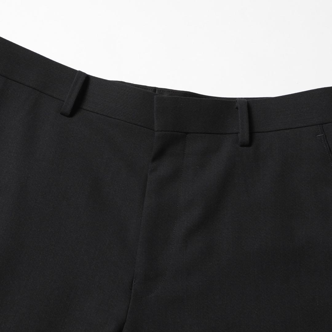 パンツ AURALEE HARD TWIST WOOL DOBBY SLITSLACKS