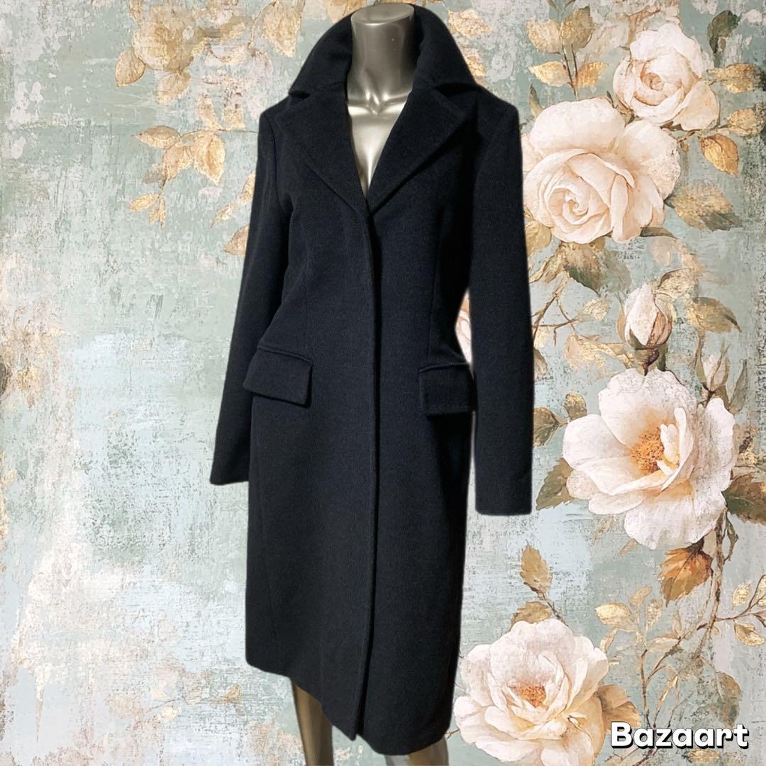 113Y251223H未使用級 MAXMARA マックスマーラ ロングコート