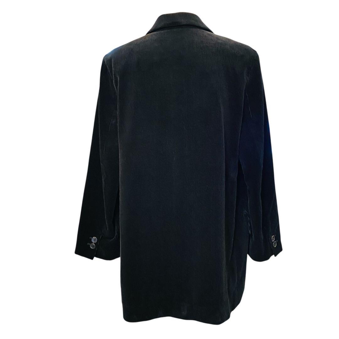 美品　マーガレットハウエル　レディース　コーデュロイ　テーラード　ジャケット　黒