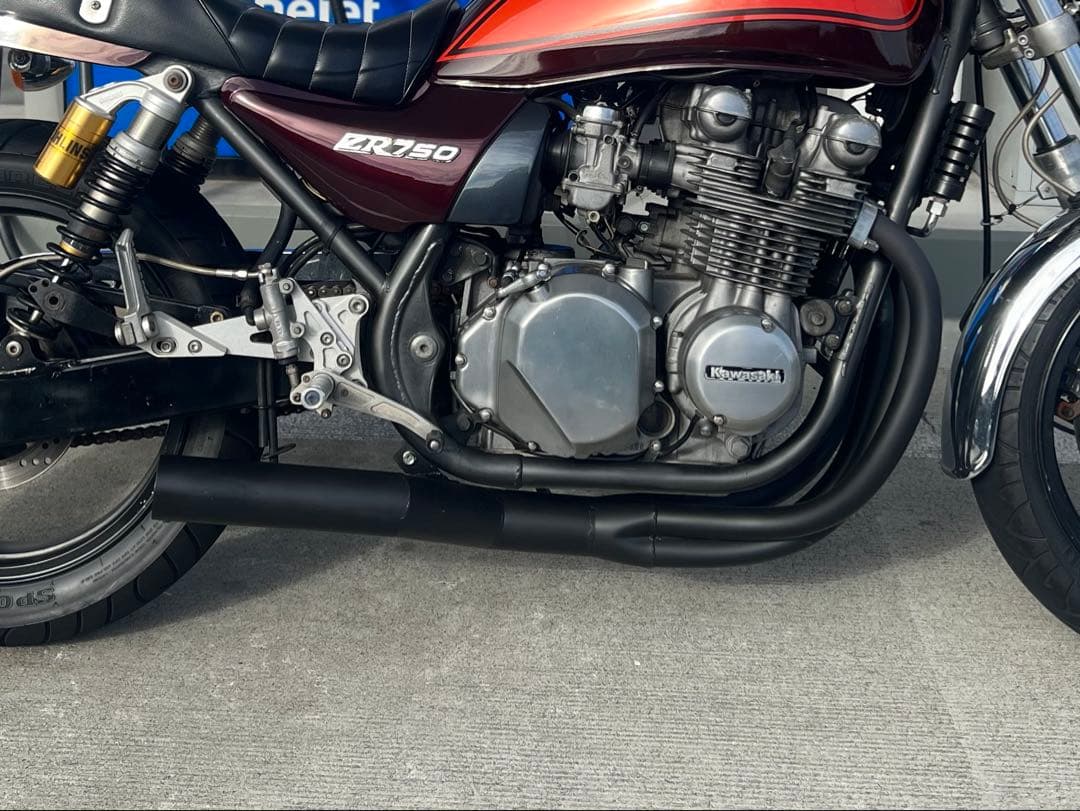 Kawasaki ゼファー750 ミズノモータース　ゼス菅　ちょい悪　3D曲げ