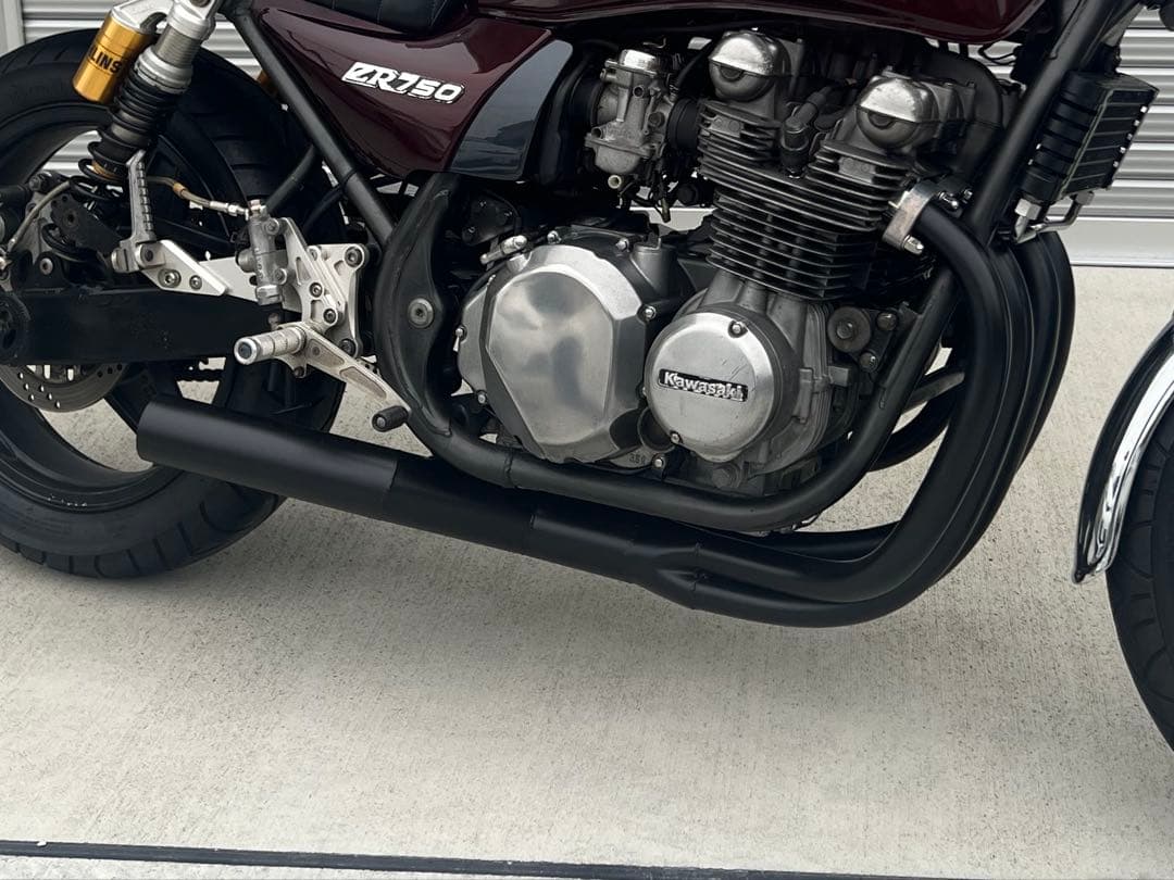 Kawasaki ゼファー750 ミズノモータース　ゼス菅　ちょい悪　3D曲げ