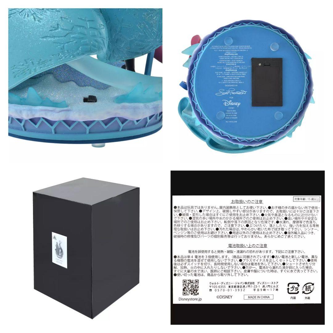 アナ、エルサ、オラフ フィギュア ライトアップ