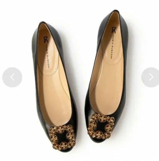 フラットシューズ　ファビオルスコーニ38