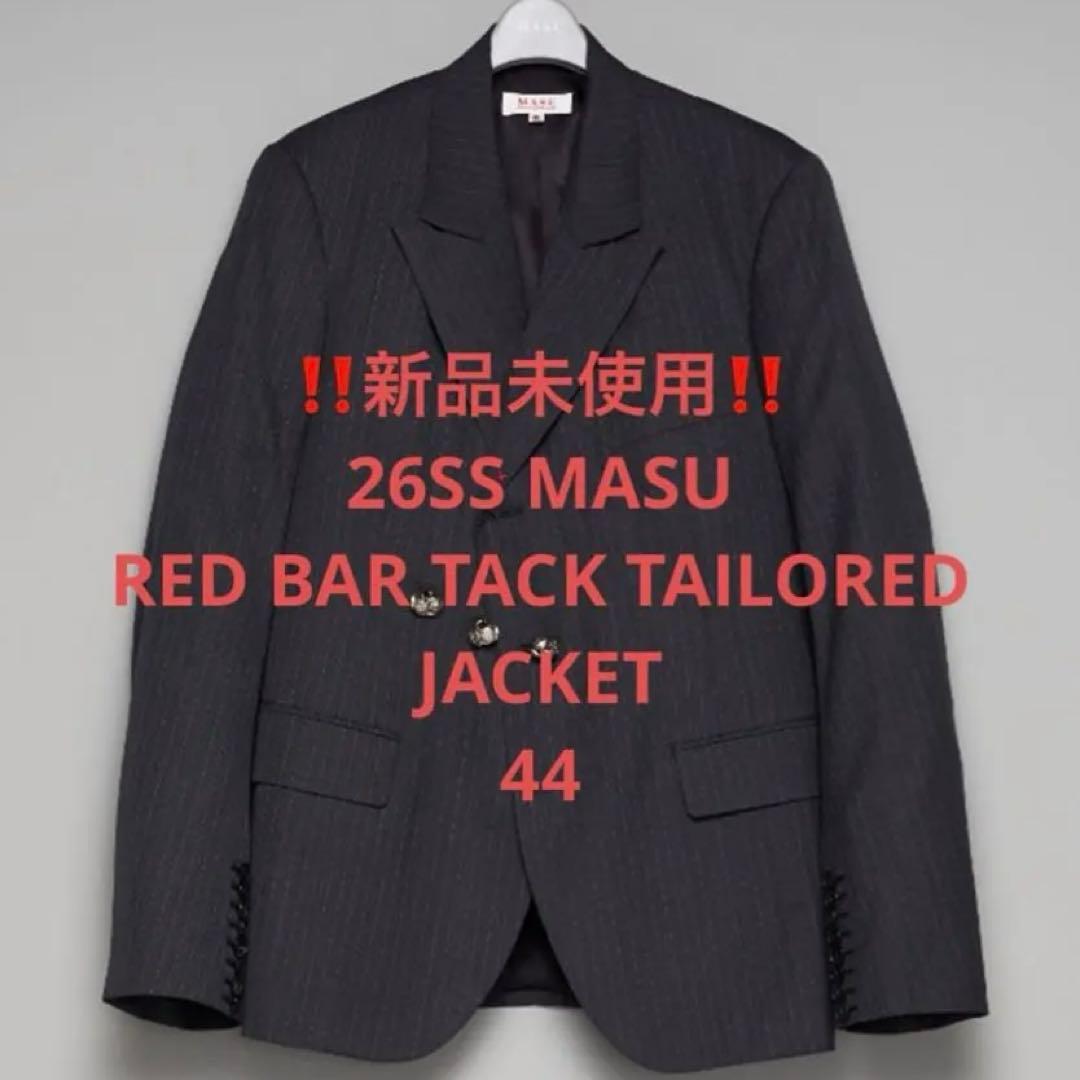 ‼️26SS‼️MASU RED BAR TACK TAILORED JACKET