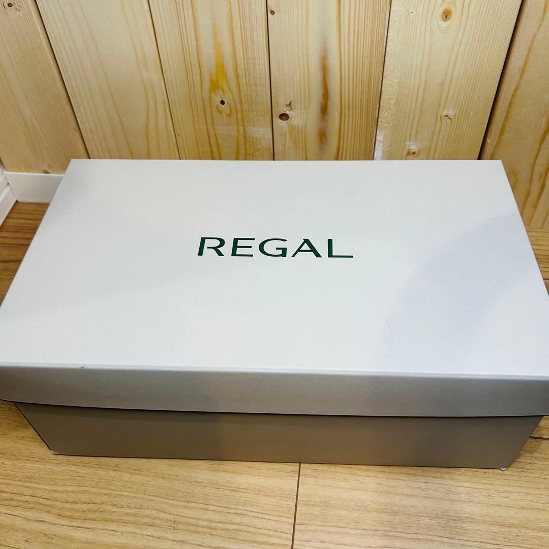 【新品】REGAL 37TR ダブルモンク スクラッチタフレザー 黒 25.5㎝