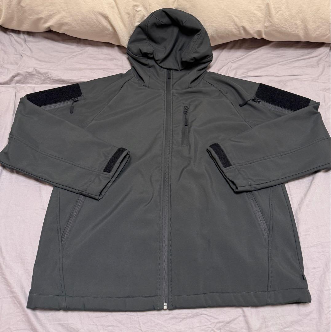 VOLK TACTICAL シェルジャケット グレー(size:L)