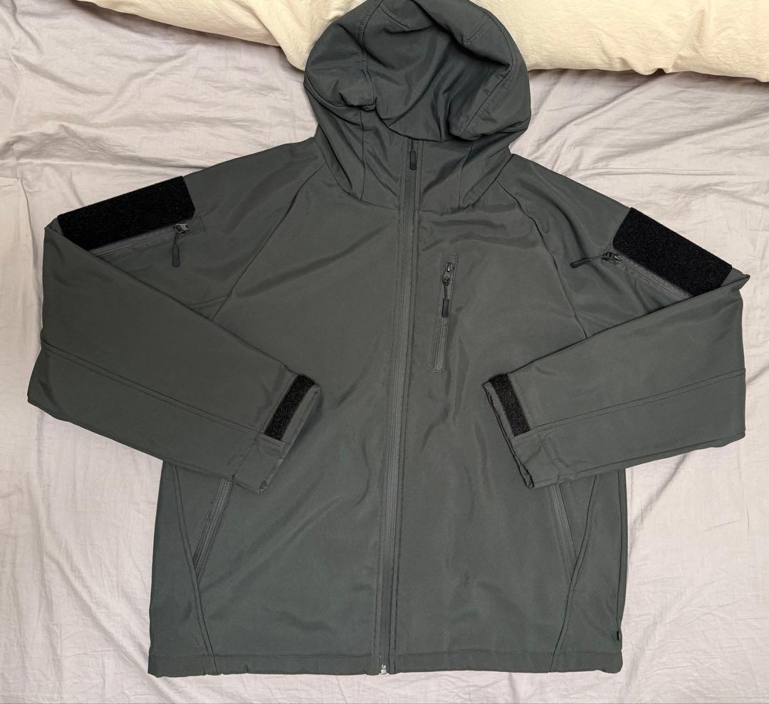 VOLK TACTICAL シェルジャケット グレー(size:L)