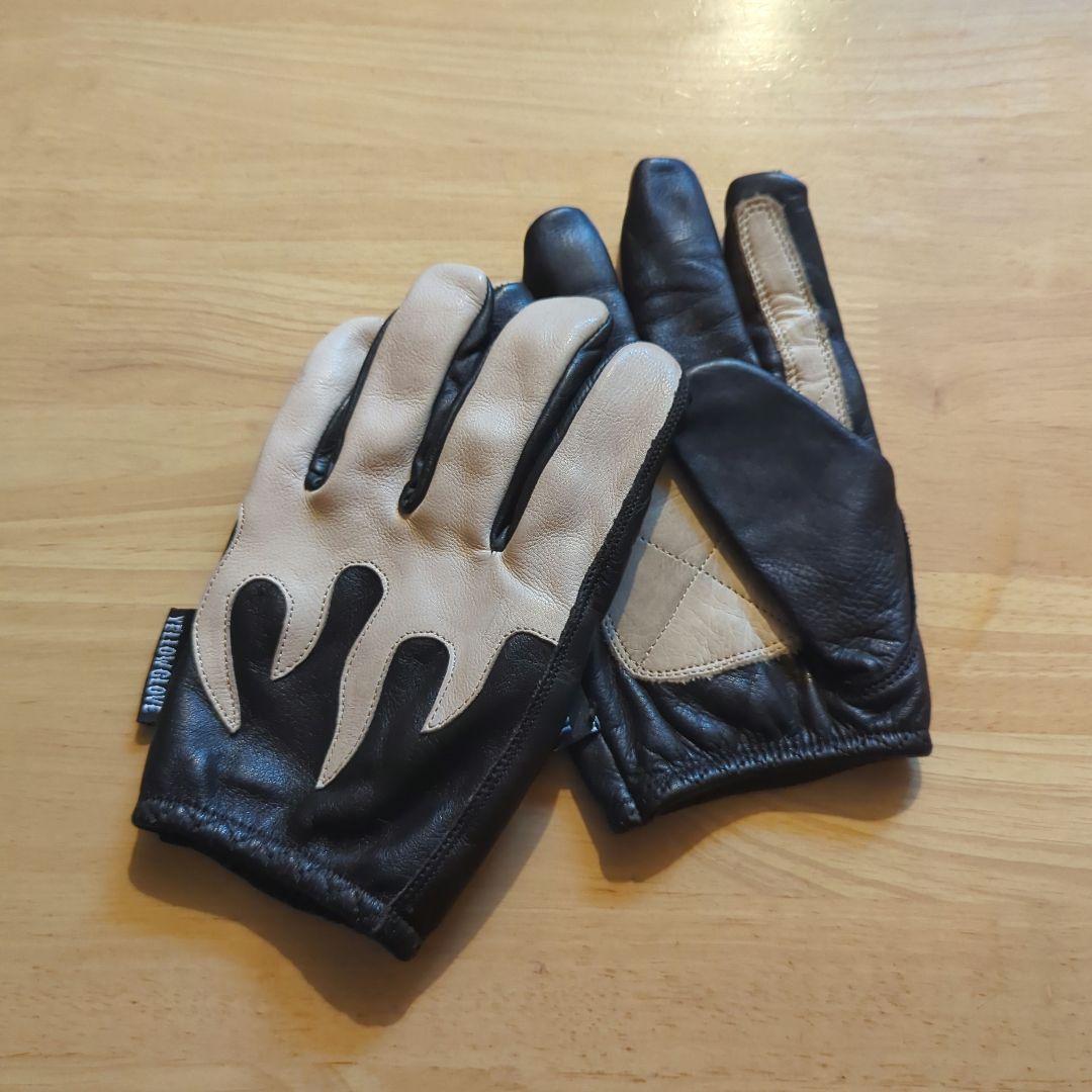 yellow glove グローブ M