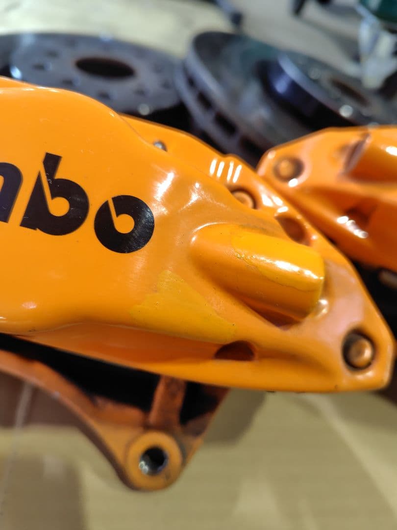 スバル インプレッサ純正 ブレンボキャリパー ローターセット