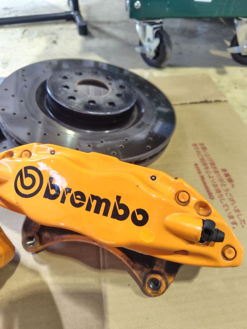 スバル インプレッサ純正 ブレンボキャリパー ローターセット