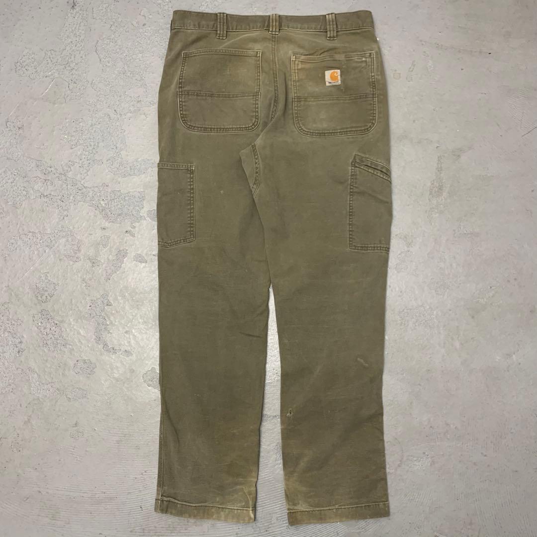 12WC965 Carhartt ダブルニー モスグリーン ペインターパンツ