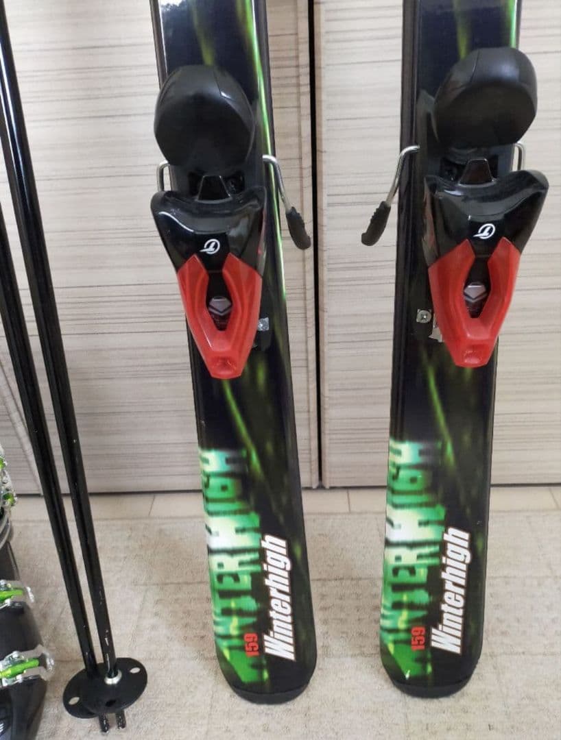 KAZAMA スキーセット　160サイズ　プラス　ワックスセット