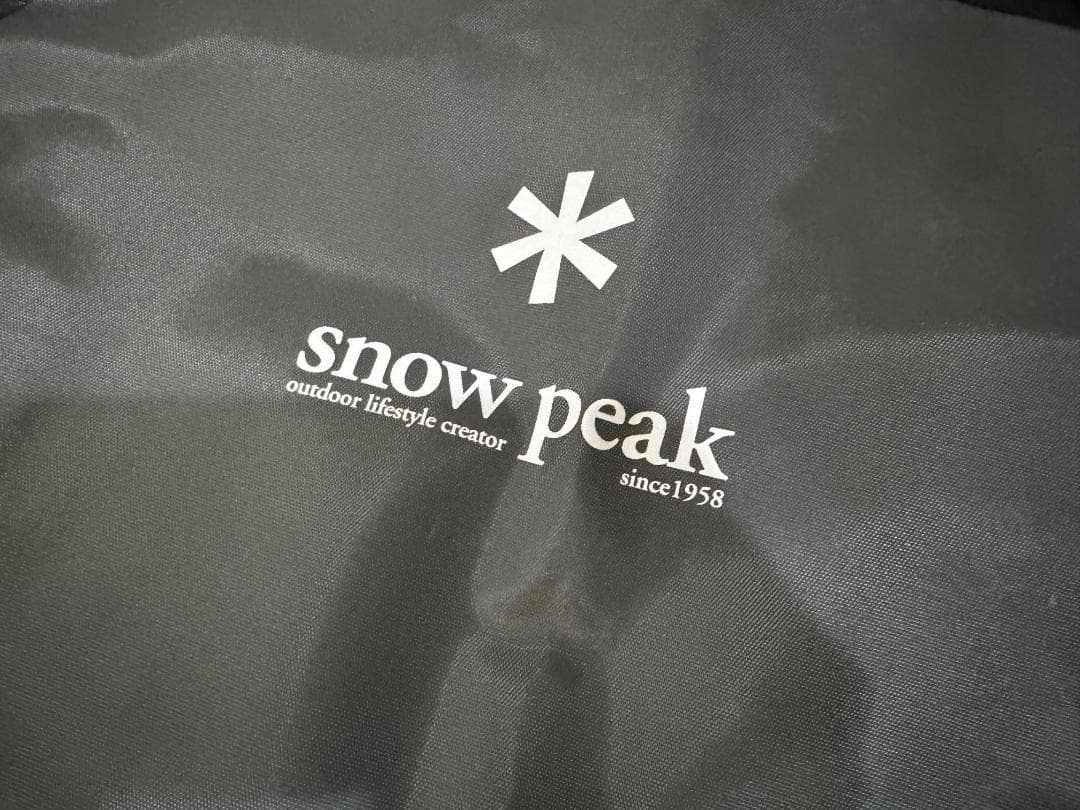 【美品】スノーピーク FDベンチ グレー マルチパーパストートバッグ L