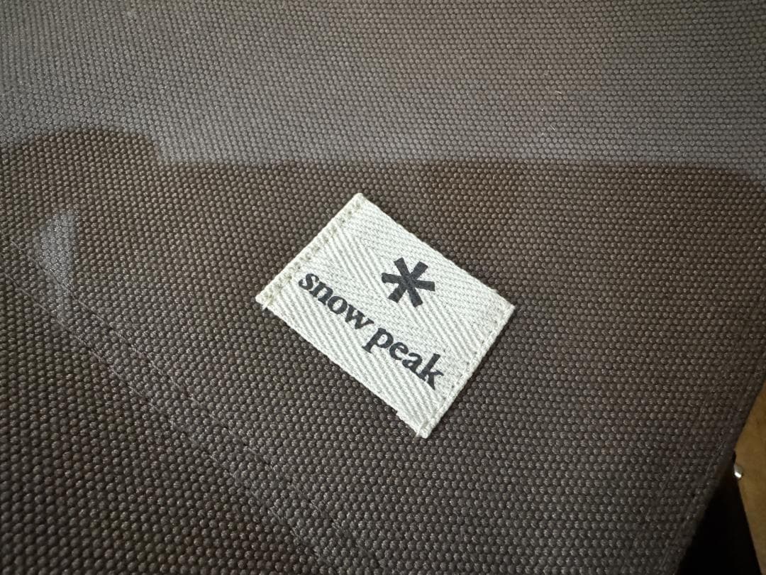 【美品】スノーピーク FDベンチ グレー マルチパーパストートバッグ L