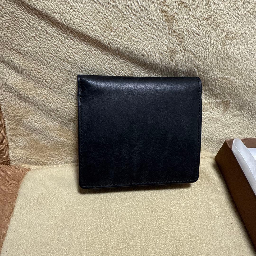 SEASARシーサー Integral 二つ折り財布 プエブロレザー ネロ