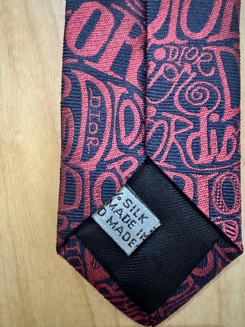 希少 DIOR×Shawn Stussy シルク100% ネクタイ おまけ付き