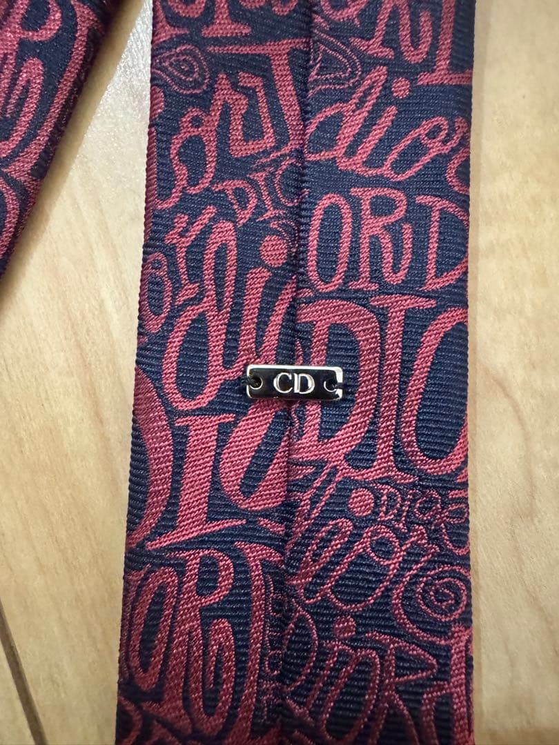 希少 DIOR×Shawn Stussy シルク100% ネクタイ おまけ付き
