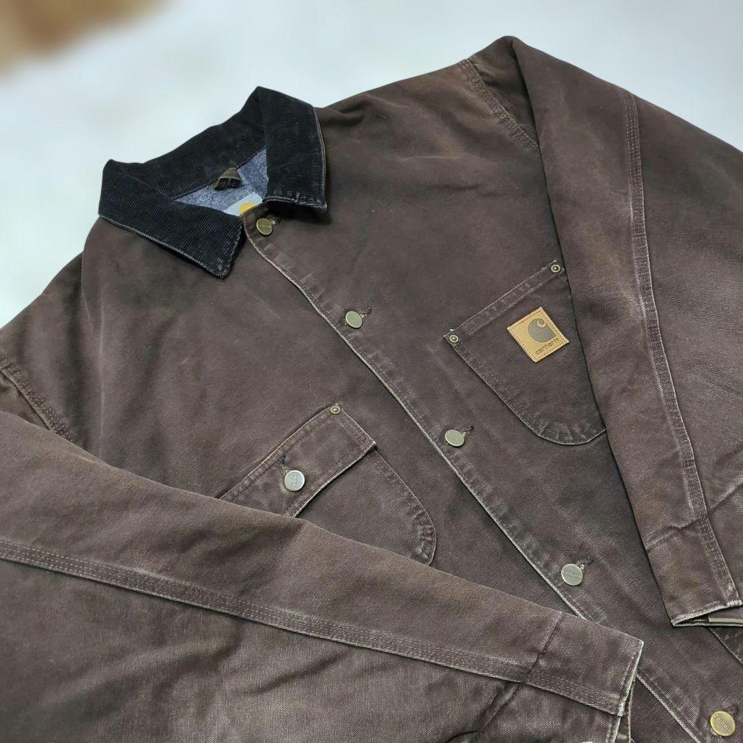 00s Carhartt カーハート ミシガンチョアコート ブラウン XL
