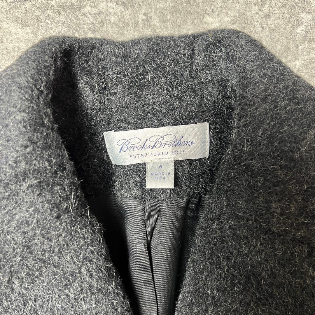 Brooks Brothers USA製 ロングコート アンゴラ混