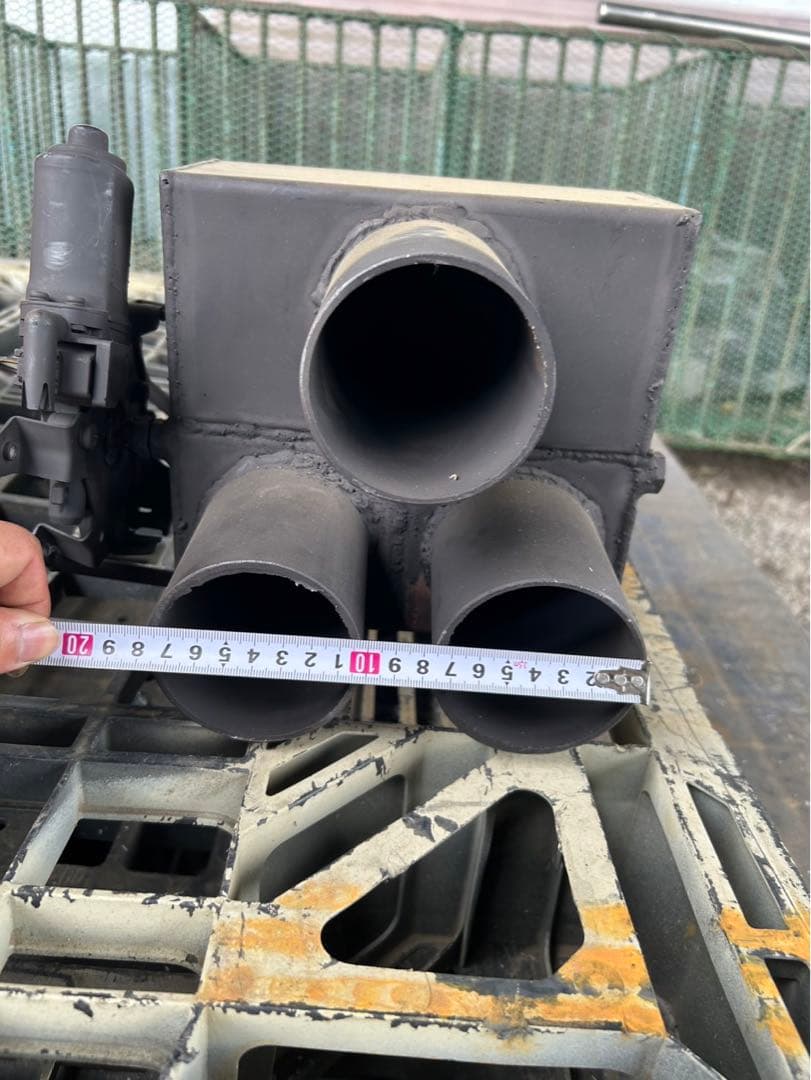 て*ず様 ダブルマフラー　マニ割　チェンジャー　デコトラ