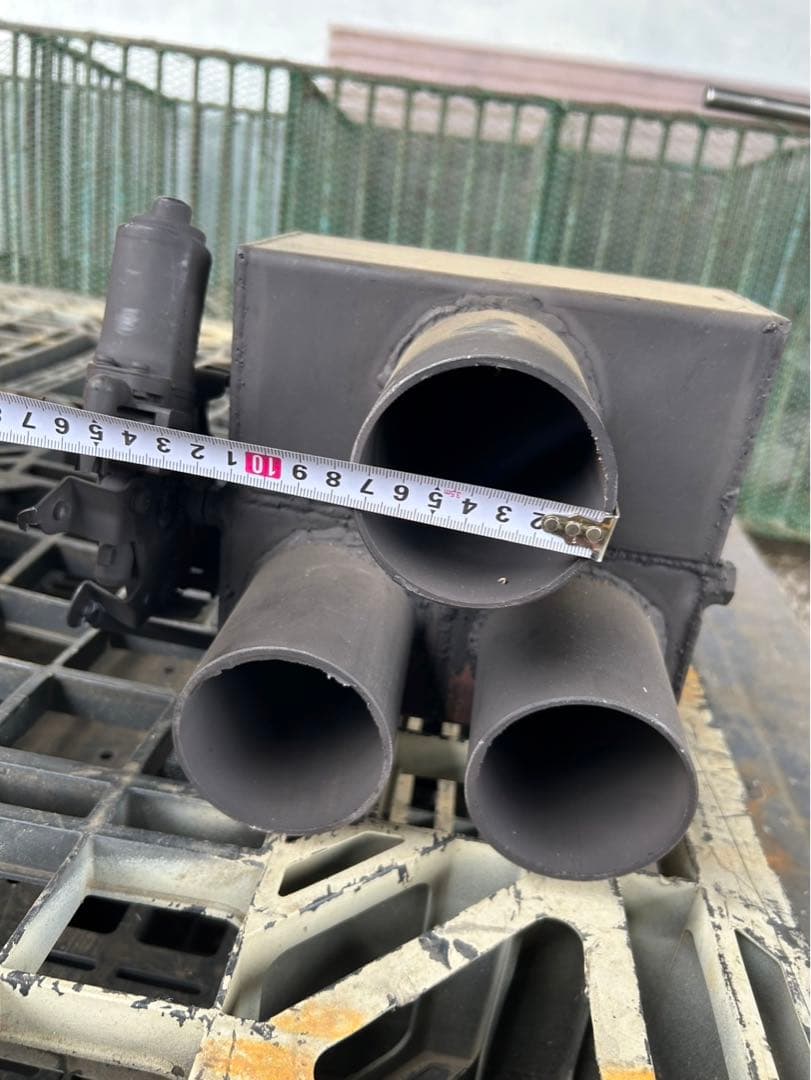 て*ず様 ダブルマフラー　マニ割　チェンジャー　デコトラ