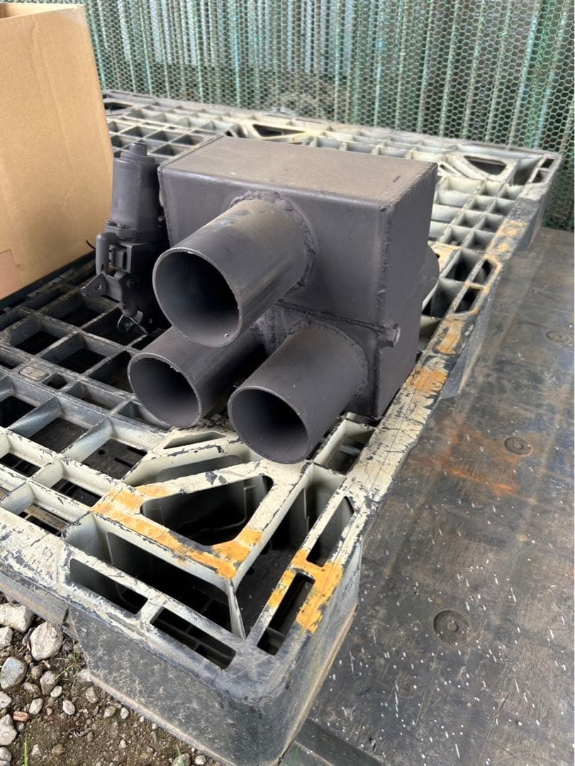 て*ず様 ダブルマフラー　マニ割　チェンジャー　デコトラ