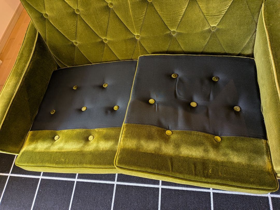 送料込み　カリモク60 ロビーチェア　2人掛け　Karimoku 60