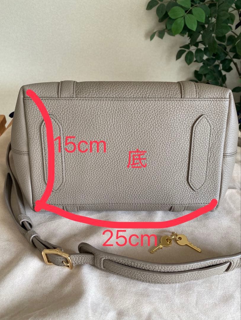 メゾンドサブレ-スモールトラベルトートCashmereClay