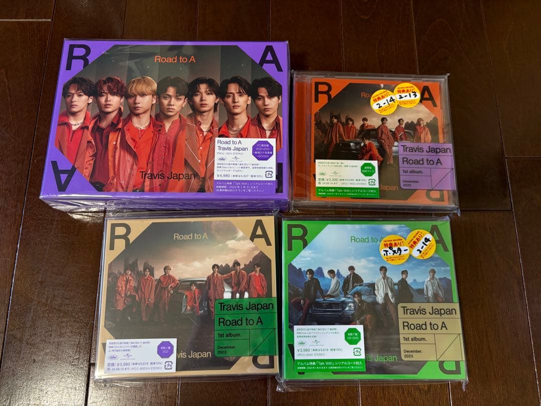 【Travis Japan】Road to A 全形態セット(DVD)