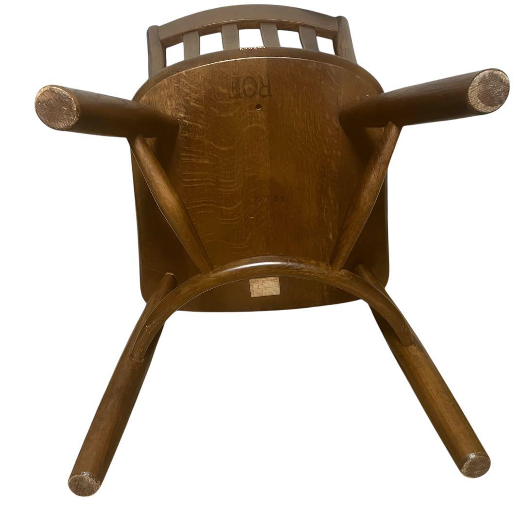 KASHIWA 柏木工 ダイニングチェア　ウィンザーチェア　食堂イス　2脚セット