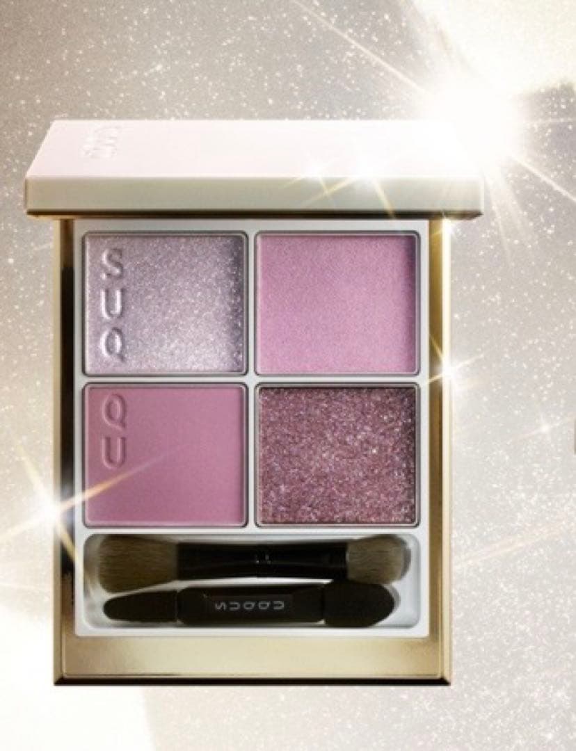 SUQQU アイシャドウパレット パープル系 4色入り