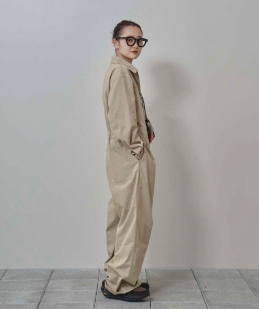 サロペット・オーバーオール・オールインワン TODAYFUL Twill Zip Combinaison