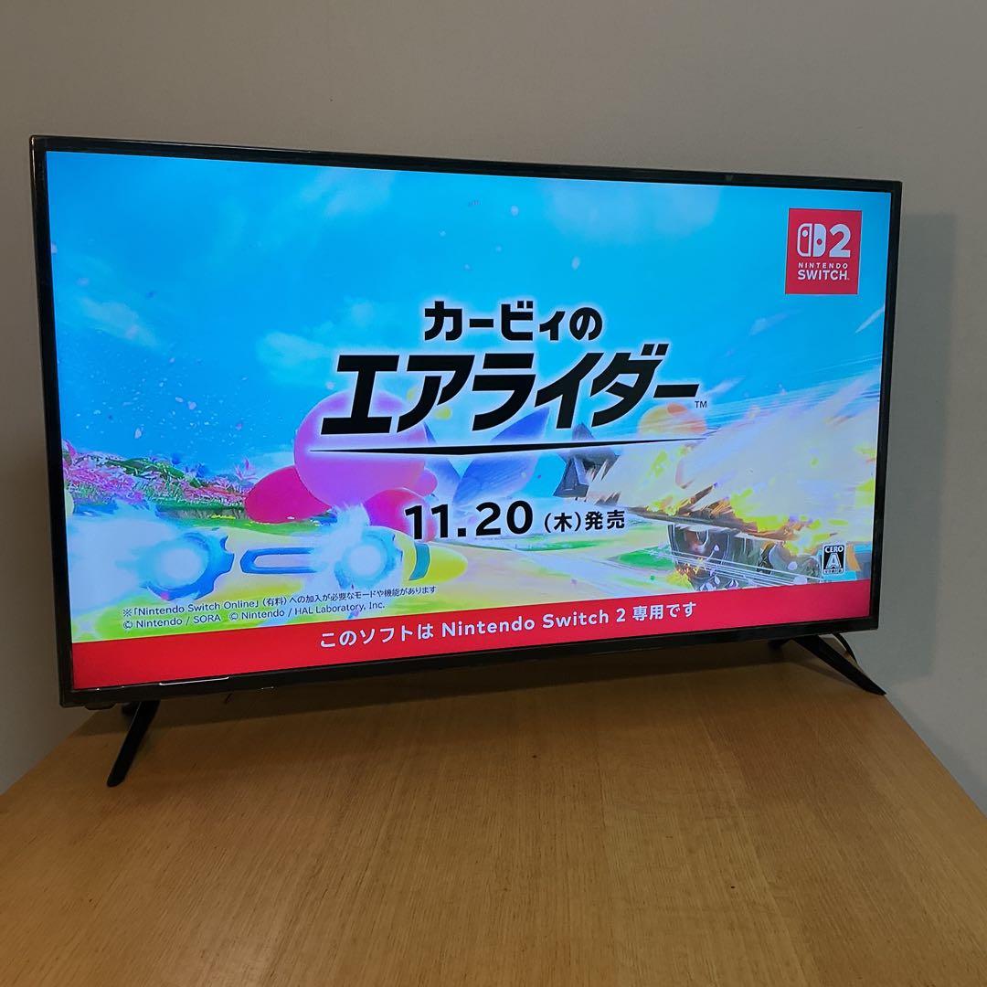 【おすすめ】美品　ASTEX AS-403W 40V型フルハイTV 2021年