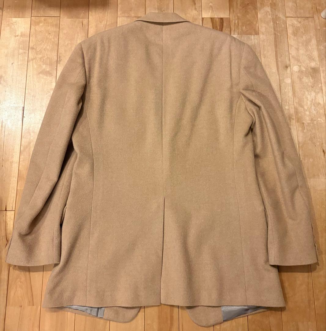 美品 Polo ポロラルフローレン41L キャメルヘア テーラードジャケット