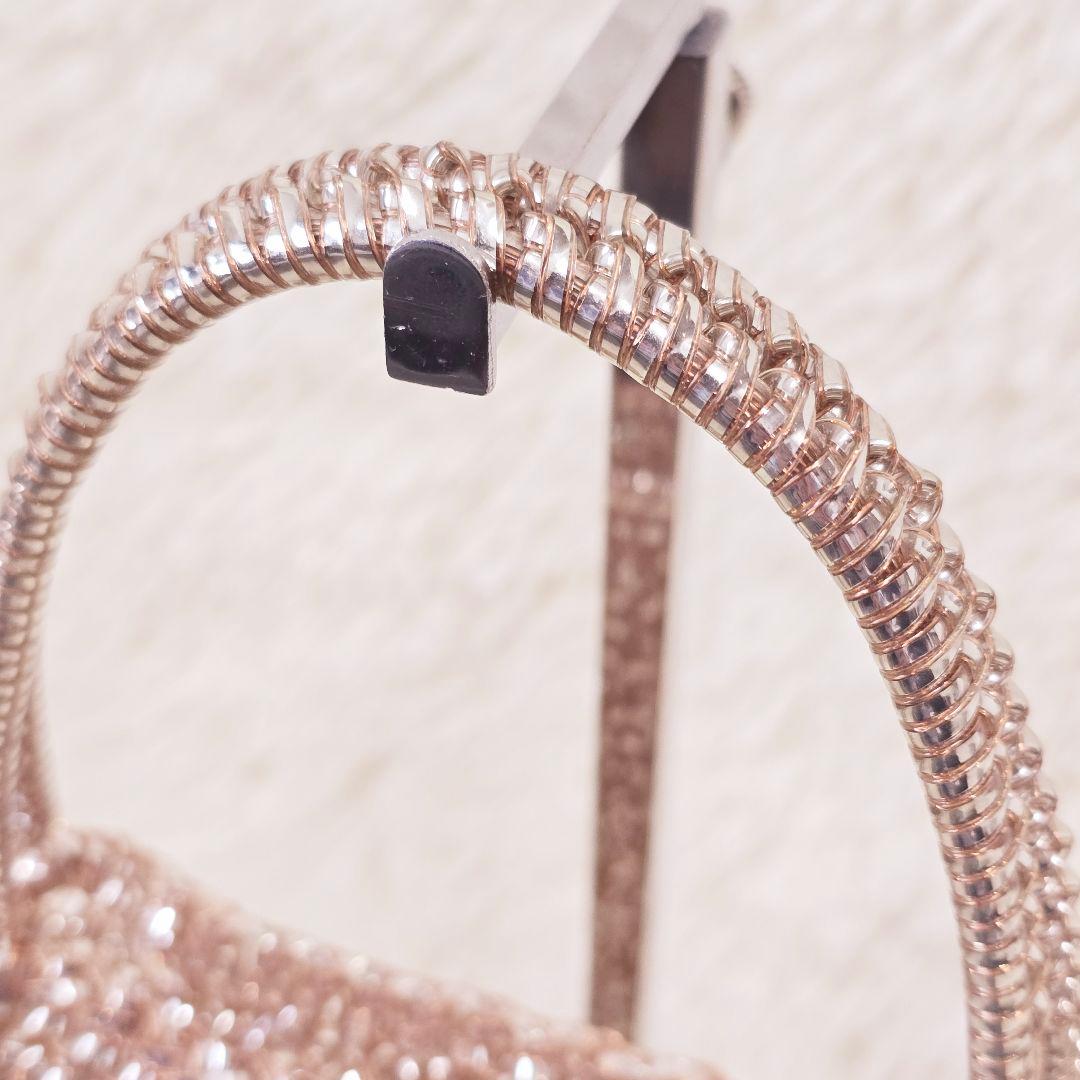 きつねちゃん様✨アンテプリマ ローズ シルバー ミディアム ショルダーバッグ