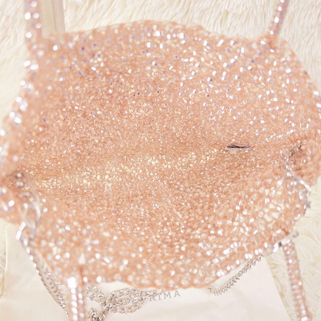 きつねちゃん様✨アンテプリマ ローズ シルバー ミディアム ショルダーバッグ