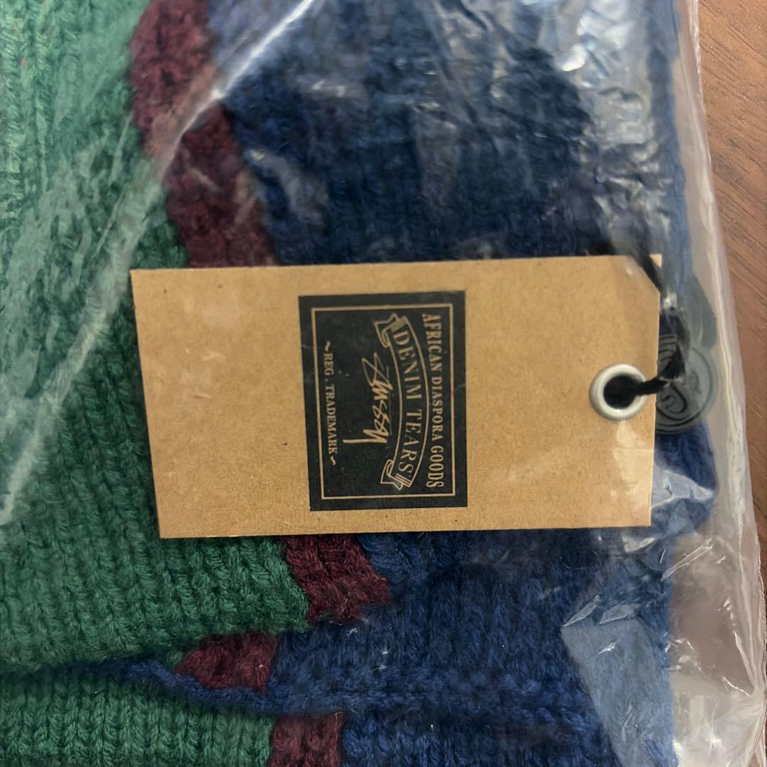 STUSSY & DENIM TEARS マフラー