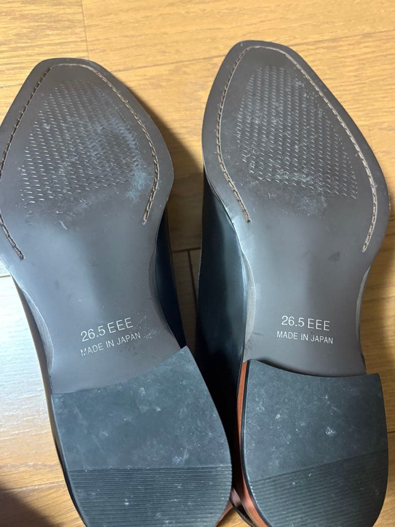 匠の靴 TAKASHI TT-29ダブルモンクストラップ ビジネスシューズ 黒